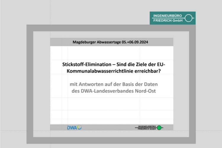 Stickstoffelimination - Sind die Ziele der EU-Kommunalabwasserrichtlinie erreichbar?